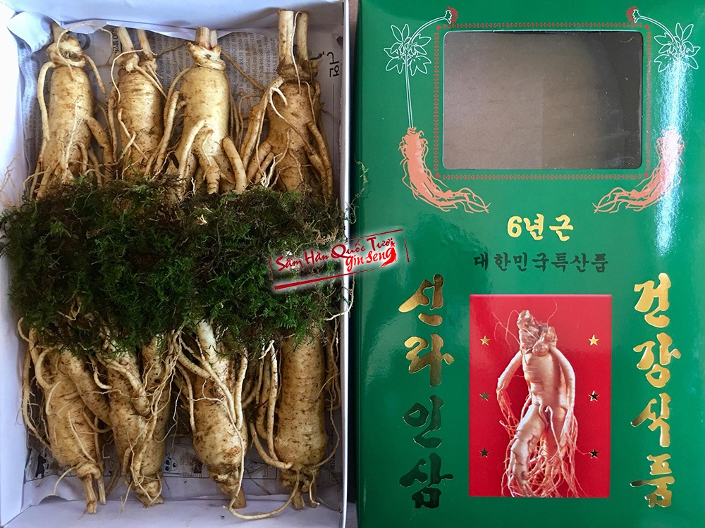 Sâm Tươi Hàn Quốc 8 Củ 1kg